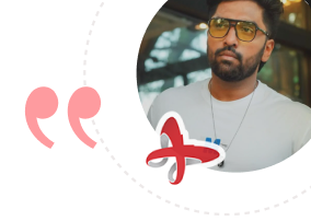 Sunset in the mountains