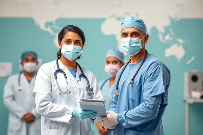 Sunset in the mountains